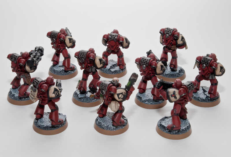 how to paint blood ravens